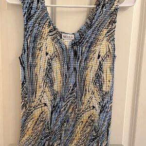 Nicola multicolor, tank top size medium